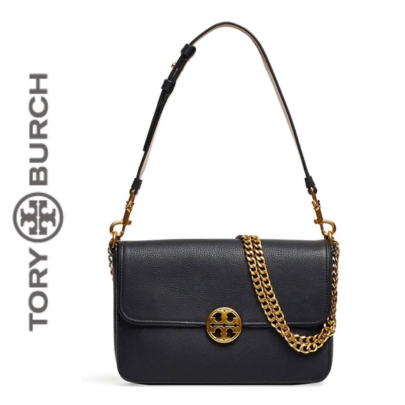 Tory Burch Handbags - Tory Burch Black Chelsea Bag EUC